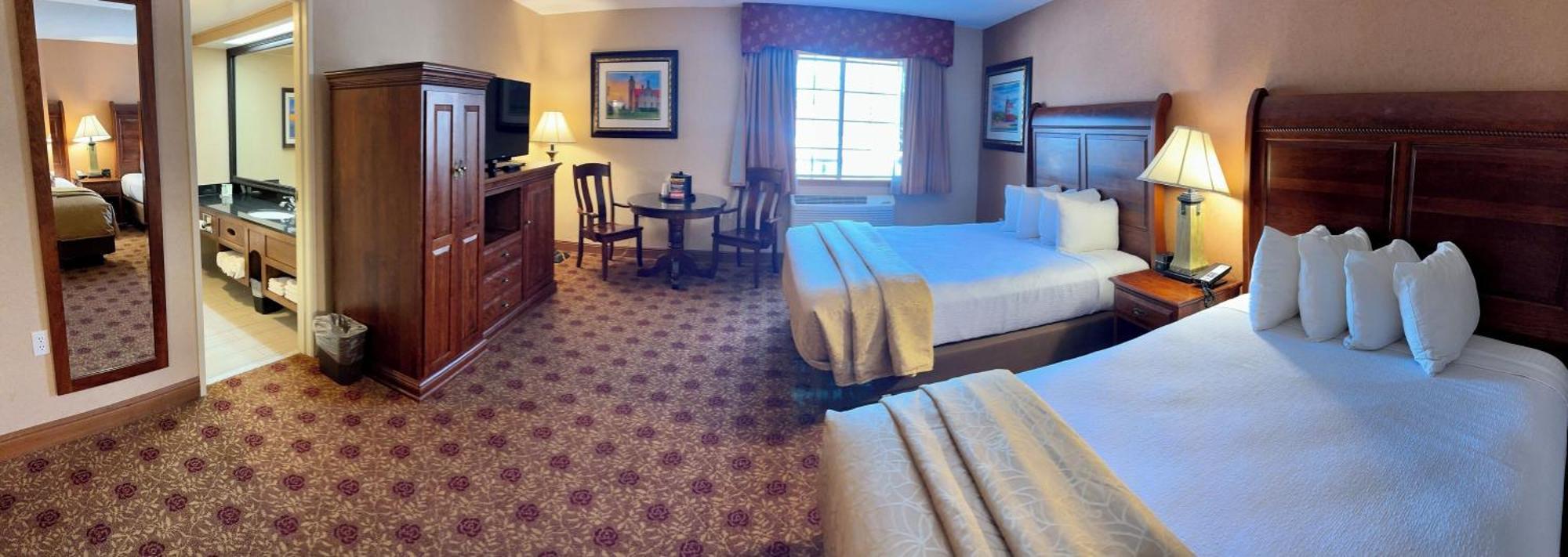 Hamilton Inn Select Beachfront Mackinaw City Exterior foto